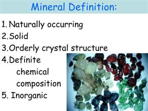 Ppt Minerals Powerpoint Presentation Free Download Id3301767