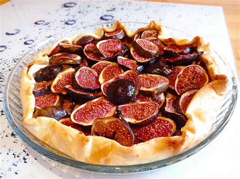 Tarte fine aux figues Captain Slip blog culinaire confrérie du Slip