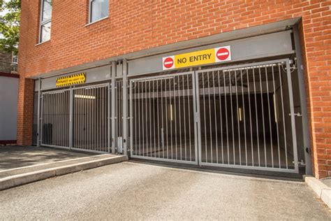 ‘the Cabot Steel Car Park Entrance And Exit Electric Gate Systems