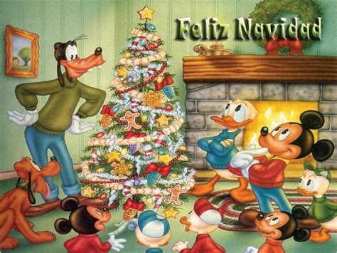 Fondos Y Postales Feliz Navidad Con Disney