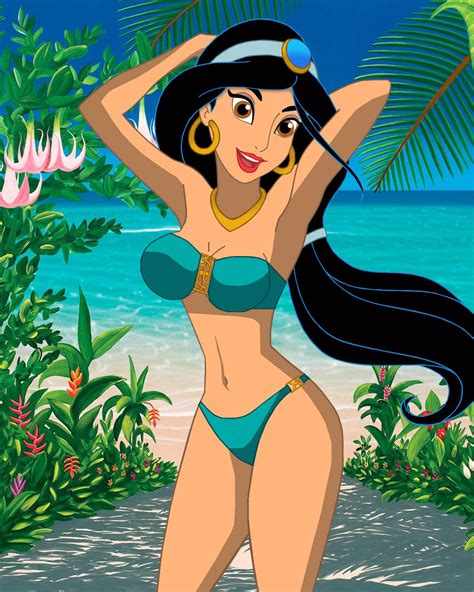 Princess Jasmine Bikini Telegraph