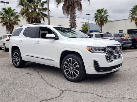 Something truly worth noting about this package is that this is the only way to get the. New 2020 GMC Acadia Denali FWD SUVs