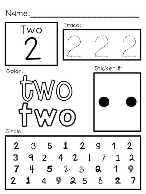 Children learn these concepts at their own pace. 16 Best Images of Pre-K Math Homework Worksheets - Pre-K ...
