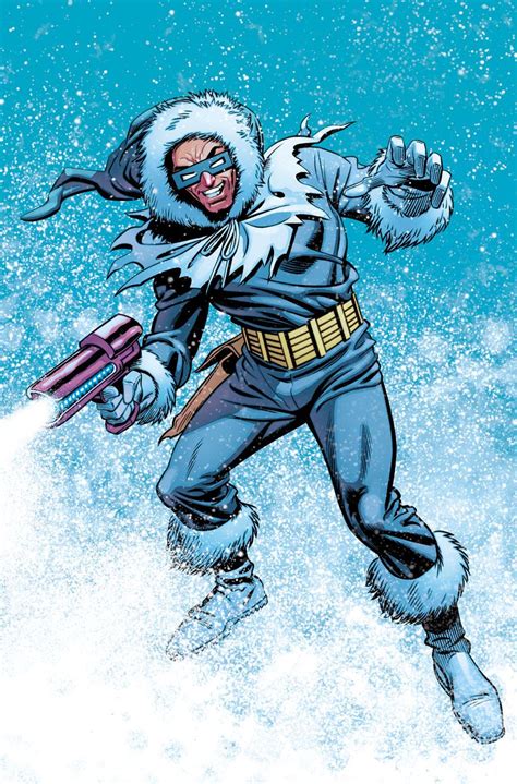 Captain Cold Comic Villains Dc Comics Art Superhero Comic
