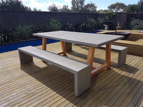 You will discover a wide variety of quality. 2mt x 1mt GRC Concrete Table + 2 x Concrete Benches