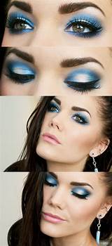 Blue Eye Makeup Pictures