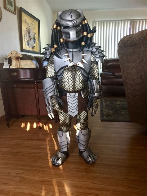 2 mask predator xenomorph 3d models found. Diy custom predator costume made for my five year old son ...