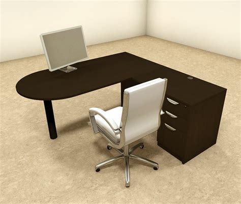 3pc L Shaped Modern Executive Office Desk Ot Sul L20 H2o Furniture