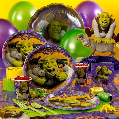 Shrek The Third Party Supplies Birthday Party Themes Boy Within Shrek