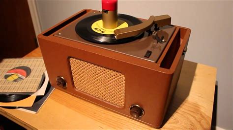 Rca Victor Automatic 45 Rpm Record Player Demo 1949 Model 9 Ey 31