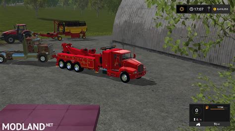 Kenworth Tow Truck Mod Farming Simulator 17