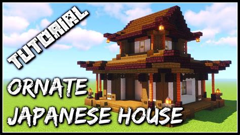 This is a house me and my friend created. How To Build An Ornate Japanese House | Minecraft Tutorial ...