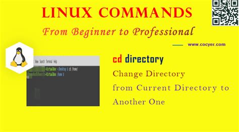 Linux Cd Command Change Directory To Another One Cocyer