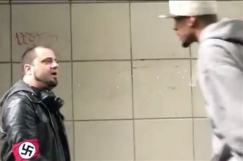 Nazi Getting Punched Goes Viral Video