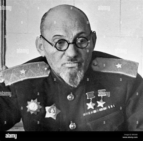 Mayor General Sidor Kovpak Hero Of The Soviet Union And Deputy Chairman