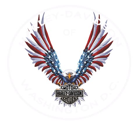 Harley Davidson Eagle Logo Vector At Collection Of