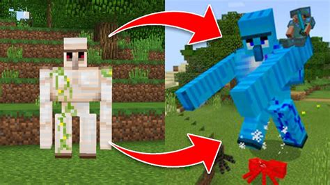 How To Upgrade An Iron Golem In Minecraft Pocket Edition Xbox Addon
