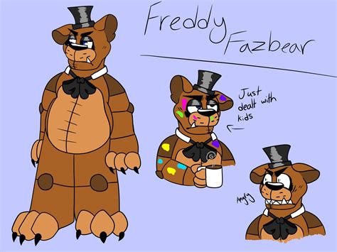 Funtime Freddy Reference Sheet By Sideshowfreddy Fnaf Characters Images