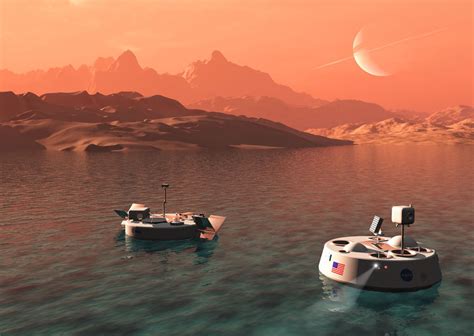 Nasas Proposed Titan Mare Explorer Could Have Sailed Over Seas Of