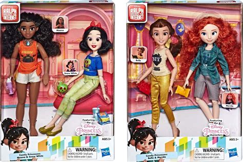 Ralph Breaks The Internet Disney Princess Dolls 2 Packs