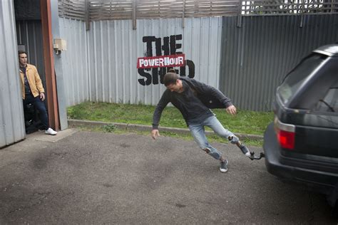 Neighbours New Pics Show Tyler Hit By Car Shortly Learning Of Tragic Death Soaps Metro News