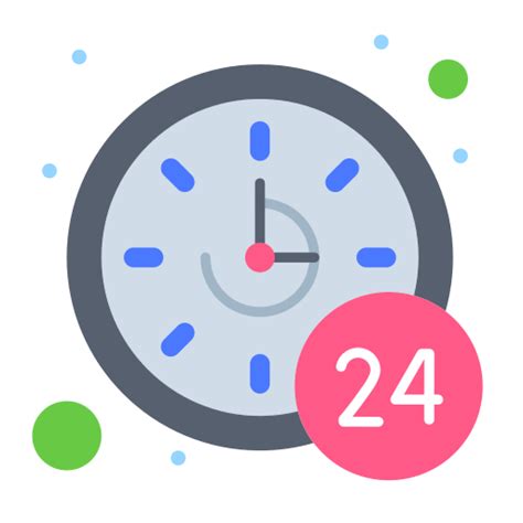 Reloj De 24 Horas Iconos Gratis De Envío Y Entrega