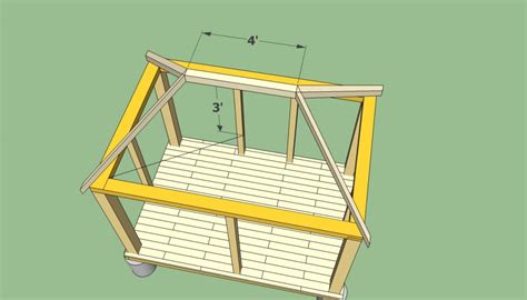Rectangular Gazebo Plans Howtospecialist How To Build Step By Step