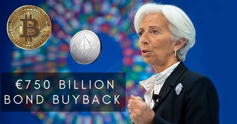 Christine Lagarde Announced EUR 750 Billion Bond Buyback ...