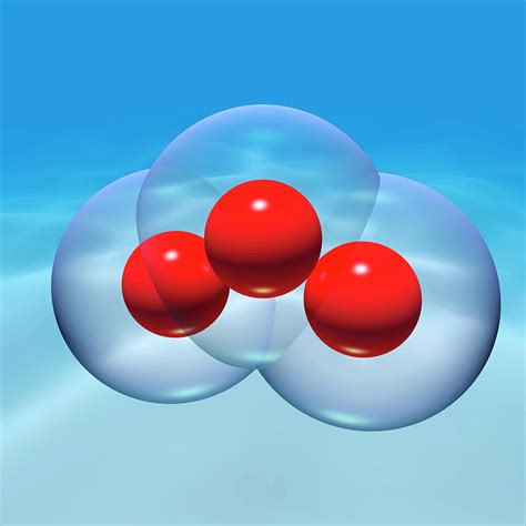 Ozone Molecules Photograph By Russell Kightley Science Photo Library