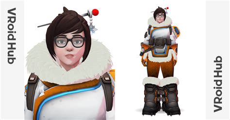 Overwatch Mei Overwatch Mei Persimmon Skin Vroid Hub