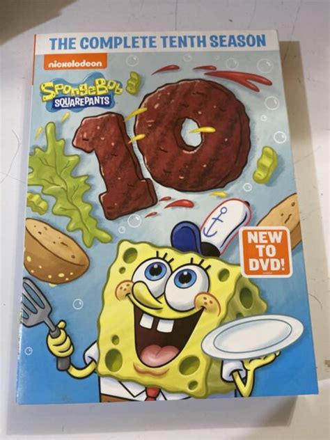 Spongebob Squarepants Complete 10th Tenth Season 10 Dvd