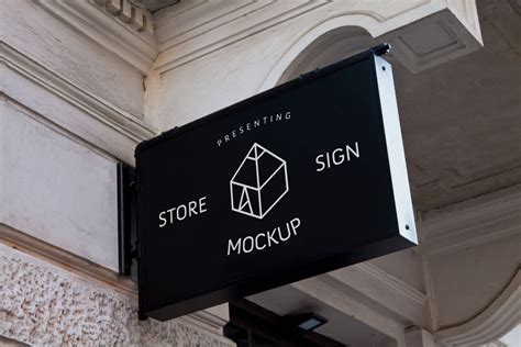 Store Signs Mock Ups 2 By Graphic Shelter Thehungryjpeg