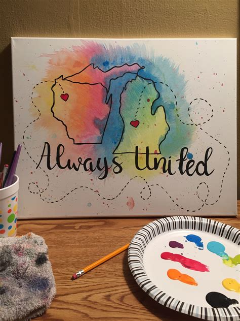 Canvas to sign at a going away party. | Going away gifts, Going away parties, Goodbye party