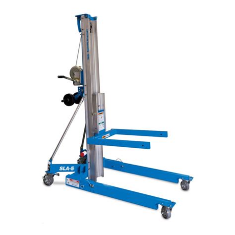 Genie Superlift Sla 15 15ft Material Lift Safety Lifting