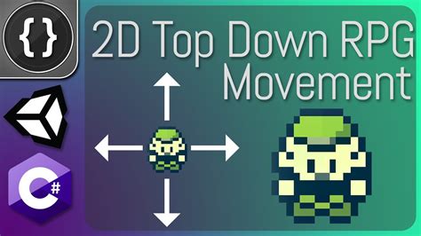 Retro Rpg Style 2d Character Movement Unity Tutorial Youtube