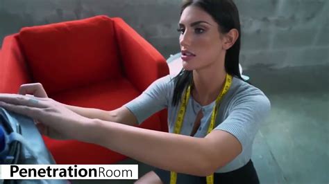 Your Button Is Open August Ames As A Tailor720p Hd Youtube