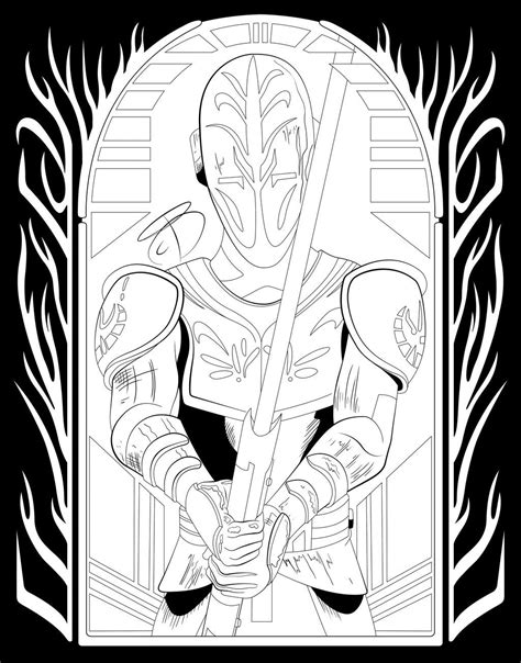 488 best awesome coloring images in 2020 coloring pages. Coloring Pages - Jedi Temple Guard by RCBrock on DeviantArt