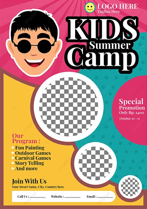 Kids Summer Camp Template Template Download On Pngtree