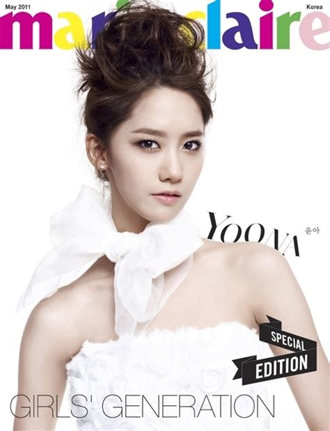 Yoona On The Cover Of Marie Claire Korea Girls Generation Snsd Photo 21260280 Fanpop
