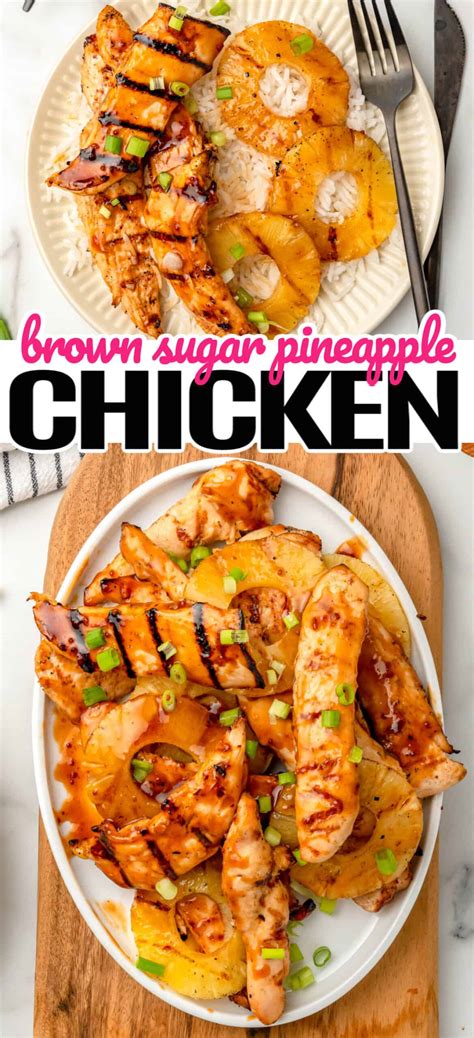 Brown Sugar Pineapple Chicken ⋆ Real Housemoms