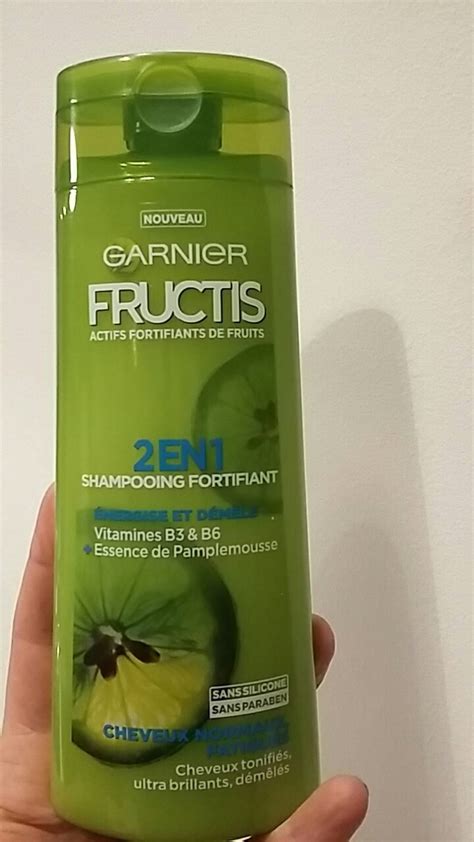 Composition Garnier Fructis Shampooing Fortifiant 2 En 1 Cheveux