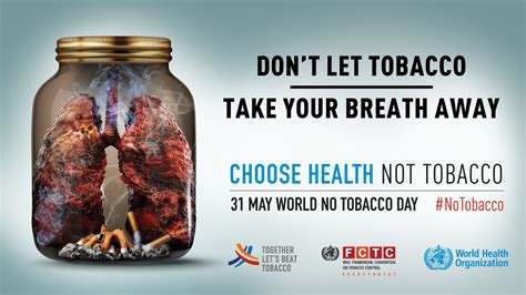Back in 2018, the government of malaysia informed its citizens that a smoking ban at eateries would be enforced on january 1st, 2019. World No Tobacco Day - ACOSH Website