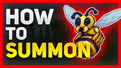 How To Summon The Queen Bee In Terraria Youtube
