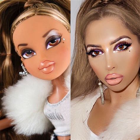 People Are Turning Themselves Into Human Versions Of Bratz Dolls Using