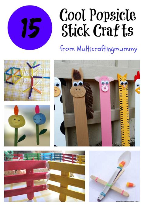 15 Cool Popsicle Stick Crafts Crafty Kids At Home