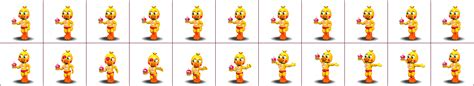 The Spriters Resource Full Sheet View Fnaf World Toy Chica