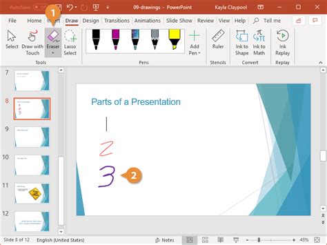Powerpoint Drawing Tools Customguide