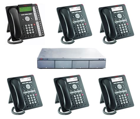 Avaya Ip Office 500 Isdn Telephone System For 6 Users With 1408 Phones