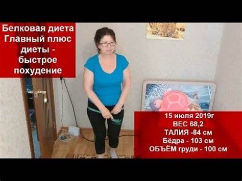Быстрое похудение на белковой диете