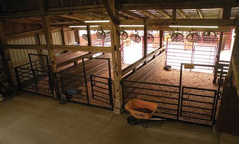 Cattle Barn Horse Barn Plans Goat Barn